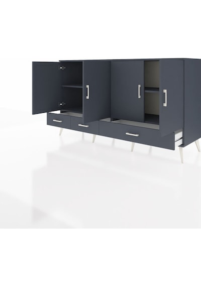 Kronos Konsol 6 Raflı 3 Çekmeceli 4 Kapaklı 176x59x99 Antrasit-an Antrasit-antrasit Kronos Konsol 6 Raflı 3 Çekmeceli 4 Kapaklı 176x59x99 Antrasit-an Antrasit-antrasit