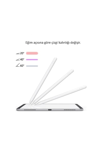 Pen 114 Yedek Uç Palm Rejection Eğimle Çizgi Kalınlığı Değişen Yedek Kalem Ucu Pen Spare Tip