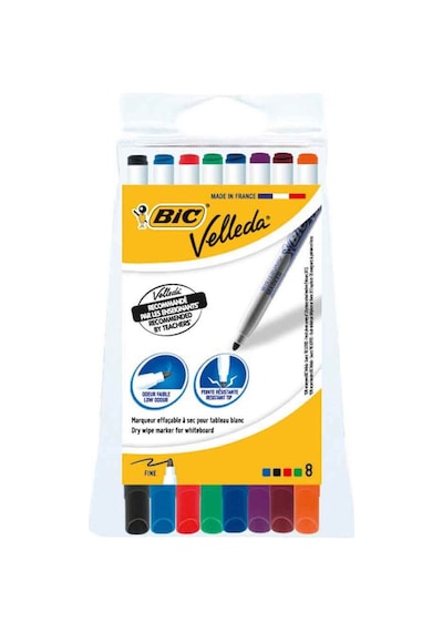Bic Velleda 8'Li Tahta Kalemi 1721