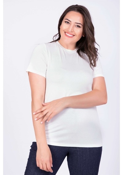 Myline Sıfır Yaka Basic Tişört (532254552)