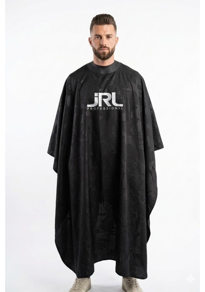 Jrl Tam Saten Örtü 115x140 Cm Kabartmalı Çıtçıtlı Kesim Penuarı Siyah