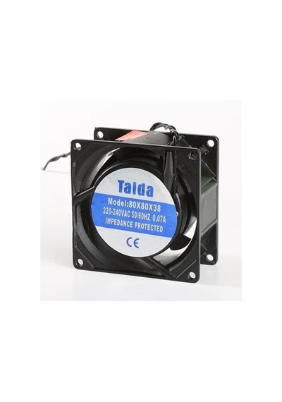 Tidar 80X80X38 Mm Kare Fan 220 V Ac