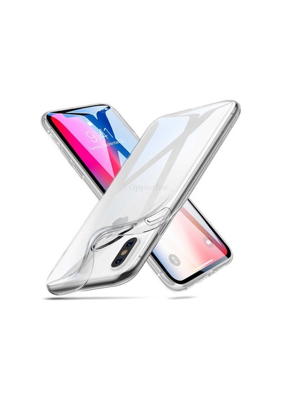 Apple Uyumlu iPhone Xs Max Kılıf Ultra İnce Silikon Kılıf 0.2 Mm 001