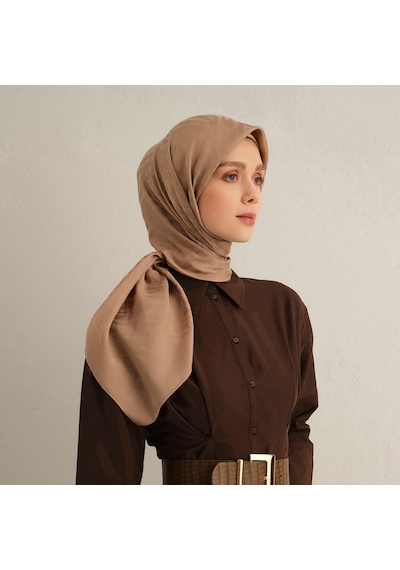 Armine S00oa0444438 05 Armine Pamora Eşarp 1 Kahverengi