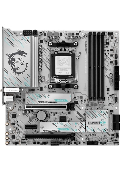 Msı B850m Gamıng Plus Wıfı Ddr5 Am5 8200 Oc Mhz Matx Gaming Aaaa11msı0035