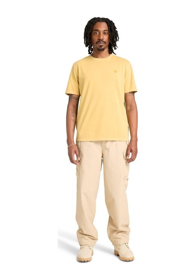 Timberland Dunstan Rıver Garment Dye Short Sleeve T Erkek Tişört Tb0a5yaya7h1 Sarı