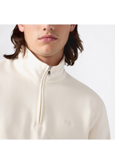 Champion Half Zip Erkek Bej Sweatshirt 222044 5559697
