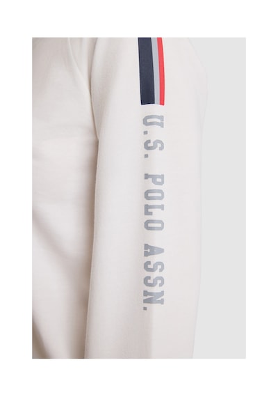 U.S. Polo Assn. Kadın Ekru Pijama Takımı 50333549-vr019 Ecru