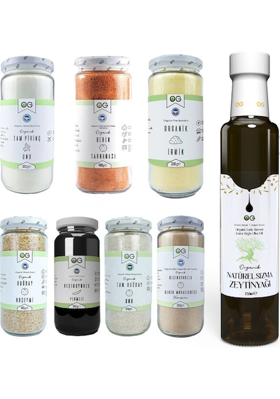 OG natural Organik Sertifikalı Bebek Ek Gıda Hazırlama Seti Ultra +8 Ay