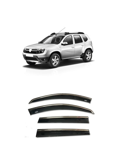 Dacıa Duster 2010-2017 Kromlu Cam Rüzgarlıgı Ithal