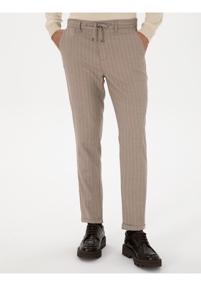 Pierre Cardin Erkek Bej Pantolon Kanvas-chino 50310891-vr011 Bej