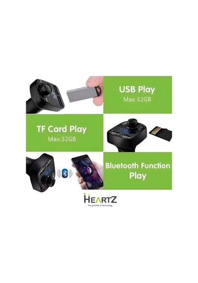Lexroo Fm Transmitter Modulator Araç Fast Quıck Charge Hızlı Şarj Flash Bellek Micro Sd Mp3 Player