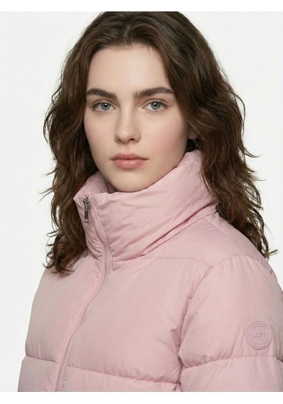 Regular Fit Kadın Mont Pembe