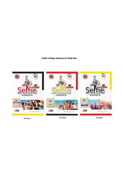Almanca A1 Seviye Kitap Seti /selfıe College Almanca A1 Band 1/ba