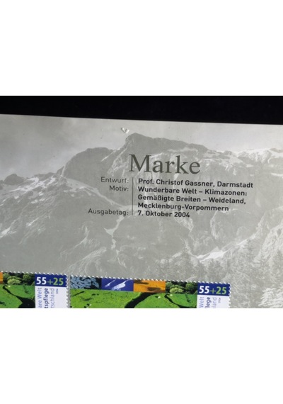 Almanya 5 Euro 2019 Gemäßigte Zone Münze & Marke Pul Ve Para Özel Numisfolder Seti Klimazonen Der Erde Serisi Ilıman Kuşak
