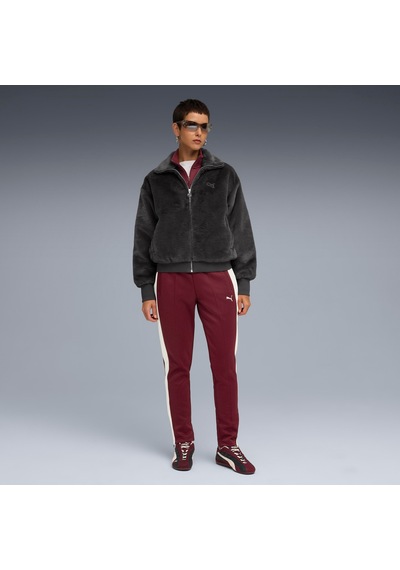 Puma Soft Fleece Jacket Kadın Yetişkin Ceket Gri