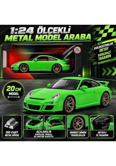 2007 Porsche F10 911 Gt3 Model Aracı