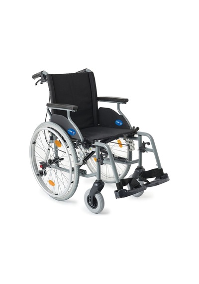 Hafif Alüminyum Tekerlekli Sandalye Katlanır Ve Refakatçi Frenli Model Dm-317 45cm