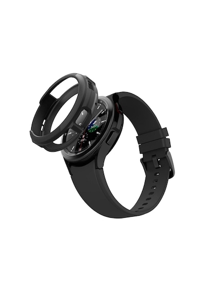 Galaxy Watch 4 Classic 42mm İle Uyumlu Kılıf, Spigen Liquid Air Matte Black