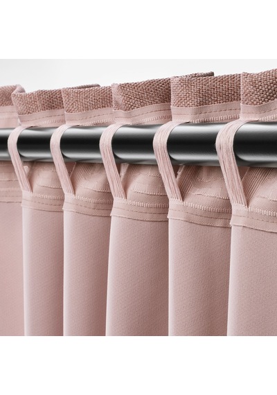 Ikea Annakajsa Fon Perde 145x300 Cm Pembe
