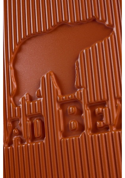 Bad Bear Logo Turuncu Kabin Boy Tekerlekli Abs Valiz 40 Lt. - Turuncu