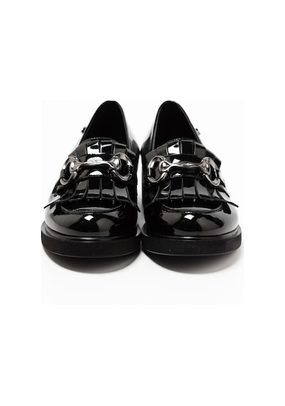 Nero Black Oxford Klasik Kadın 844859ds Donna Serena 4859 Lız Fıl Ner Acc Ner X Jf Siyah