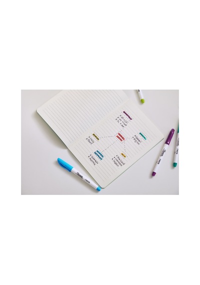 Sharpie 2138233 Snote Kreatif Markör Krş 12li Bls Çok Renkli