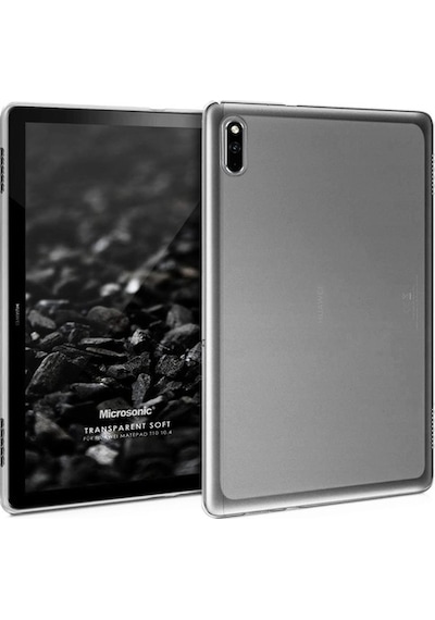 Microsonic Huawei Uyumlu Matepad 10.4'' Kılıf Soft Beyaz