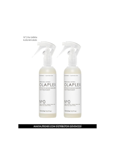 Olaplex No:0 Intensive Bond Building Hair Treatment 2 x 155 ML