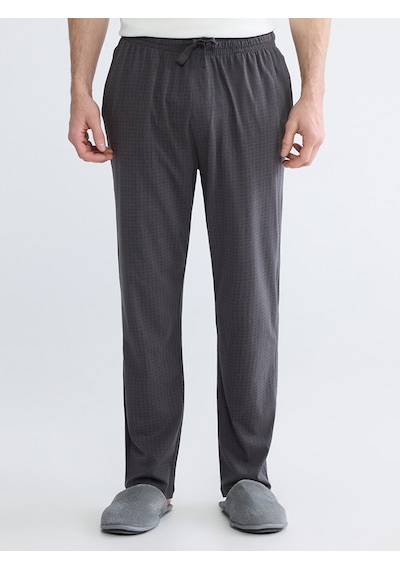Lc Waikiki Lc Waıkıkı Siyah Desenli Erkek Pijama Alt