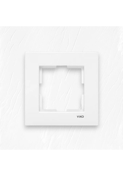 Viko Karre 90960200 Beyaz Tekli Çerçeve Karre