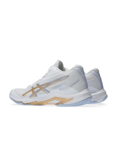 Asics Netburner Ballıstıc Ff Mt 4 Kadın Offwhite Voleybol Ayakkabısı 1052a084-102 Beyaz