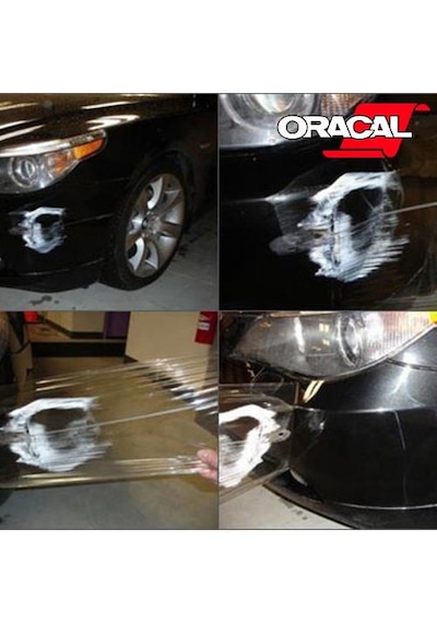 Oracal 270 Seri Şeffaf Yapışkanlı Araç Kaput Boya Koruma Folyosu 152Cmx1Mt