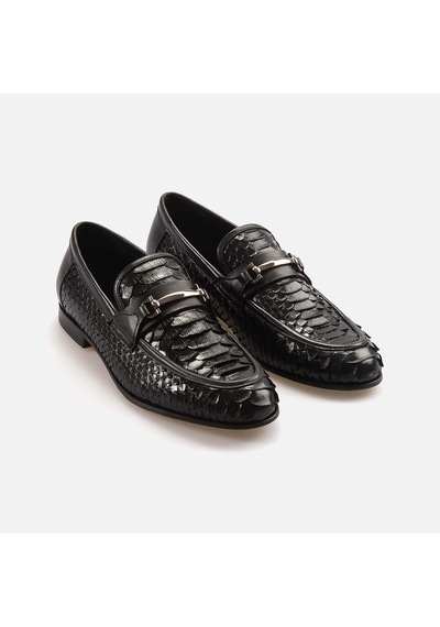 Mocassini Tokalı Erkek Loafer 56110 Siyah