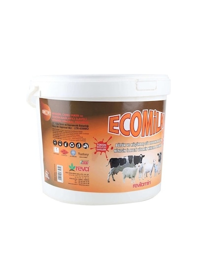 Revitamin Eco Milk Büyük Ve Küçükbaş Hayvan Vitamin Mineral Premiks 20 KG Kova