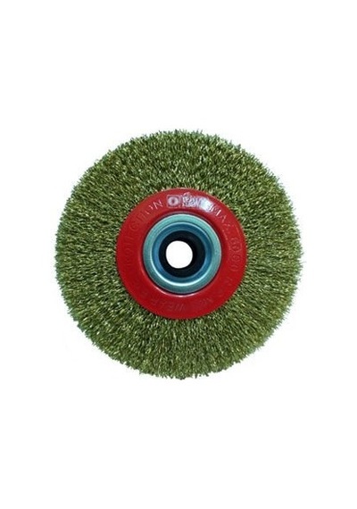Sarı Telli Daire Fırça 200x75 Mm