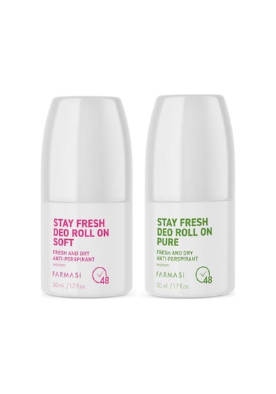 Anti-perspirant Deo Roll On Kadın Soft & Anti-perspirant Deo Roll On Kadın Pure