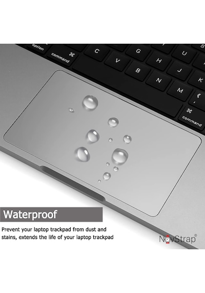 Novstrap Apple Uyumlu MacBook Pro 14 İnç M4/pro/max A3401 A3112 A3185 İle Trackpad Koruyucu Film Karışık Çok Renkli