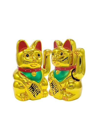 Maneki Neko El Sallayan Şans Kedisi Pilli No.3 Alk2933