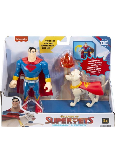 Dc Comics Imaginext Dc League Of Super Pets Kahramanlar Ve Hayvan