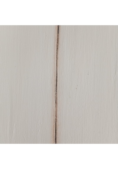 El Boyaması Eskitme Beyaz Kare Ahşap Sunum Tepsisi Ahşap - Beyaz