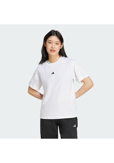 Adidas Essentials Small Logo Cotton Kadın Tişört C-adıjc5944b30a00 Beyaz