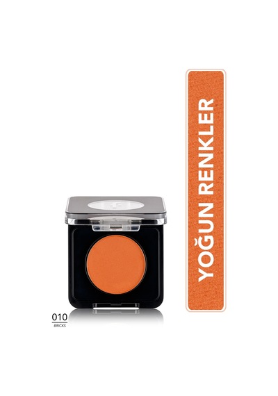 Flormar Mono Yüksek Pigmentli & Mat Bitişli Kompakt Göz Farı 010 Bricks