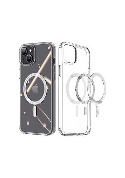 Dux Ducis Clin Mag Series İphone 15 Plus Magsafe Uyumlu Manyetik Silikon Kılıf- 5775 Şeffaf