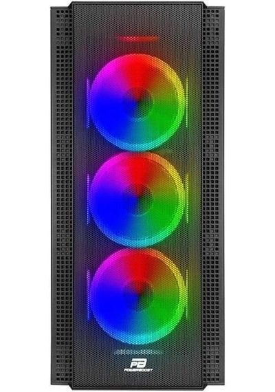 Powerboost Vk-g3506s 4-rgb Rıgn Fanlı Gamıng Mıd-tower Pc Kasası