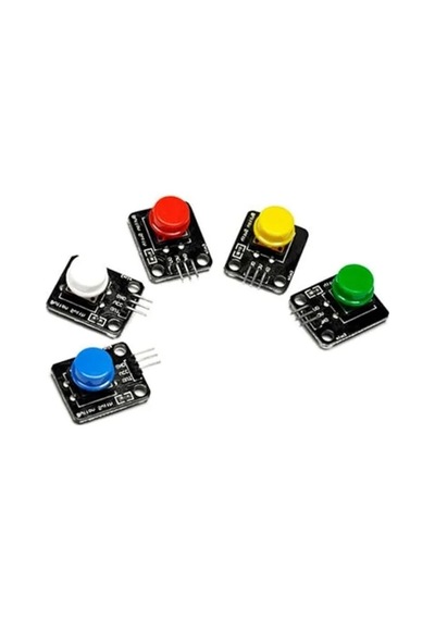 5 Renk Buton Modülü İle Arduino Projeleri
