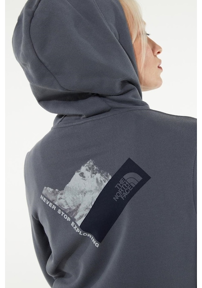 The North Face Women's New Climb Hoodie Vanadis Gray Kadın Kapüşonlu Sweatshirt Gri