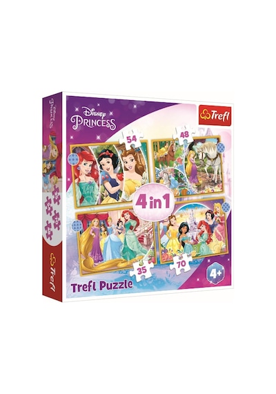 Puzzles - "4'ü 1 Arada" - Mutlu Günler/ Prensesi