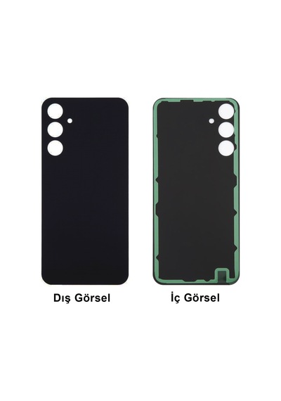 Teknonet Samsung Galaxy A25 Uyumlu Batarya Kapağı - Mavi Mavi