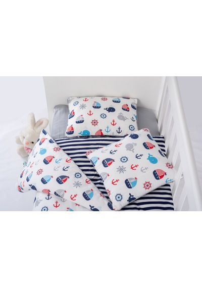 Patalena Home Pamuk 7 Parça Bebek Nevresim Takımı 100 x 150 CM